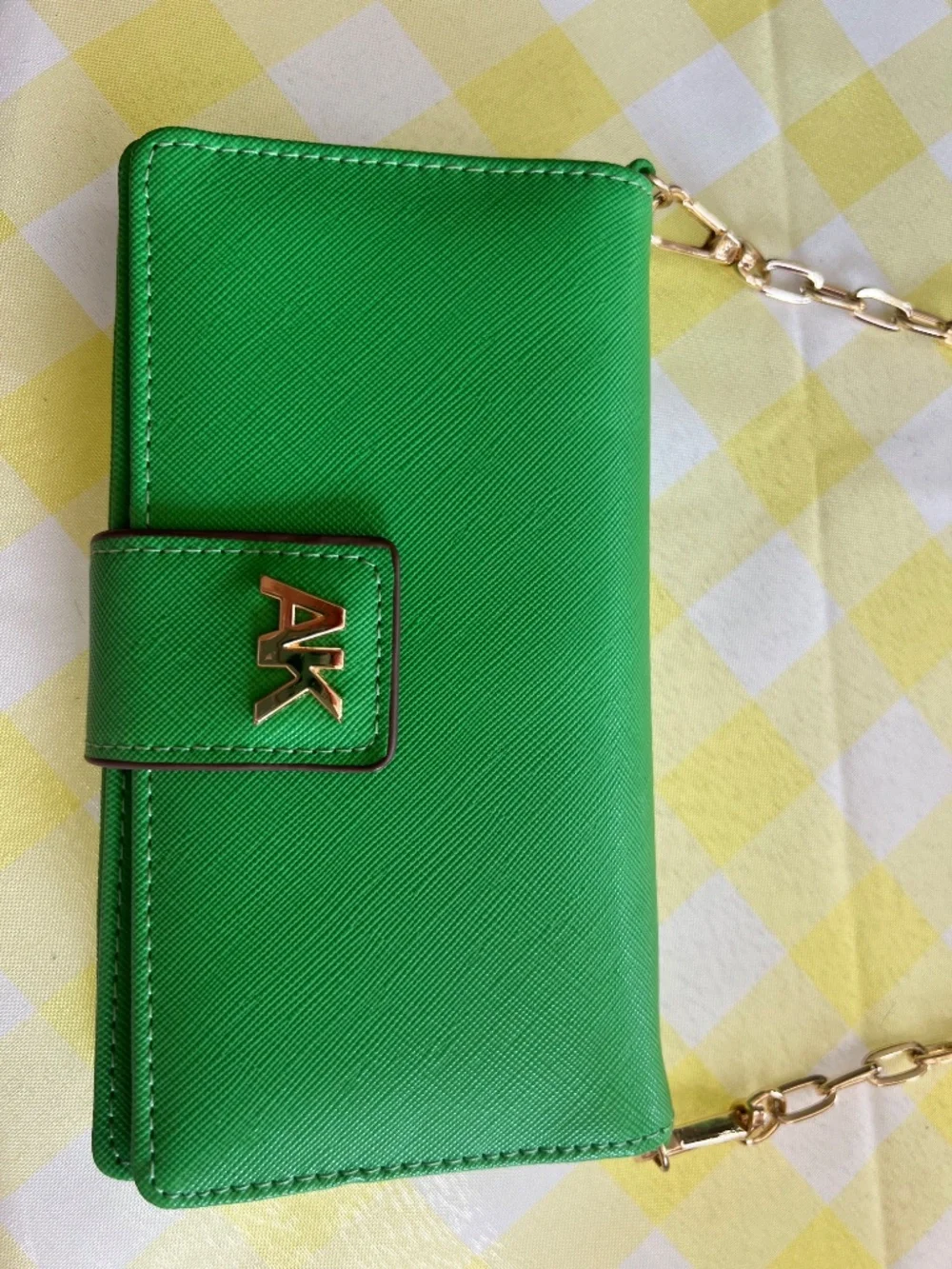 Ann Klien Green Crossbody